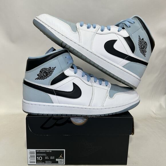 Nike Air Jordan 1 Mid SE “White Ice Blue” main image 6